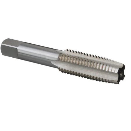 QUALTECH Straight Flute Hand Tap, Special, Series DWT, Imperial, 13814 Thread, Plug Chamfer, HSS, Bright,  DWTST1-3/8-14P